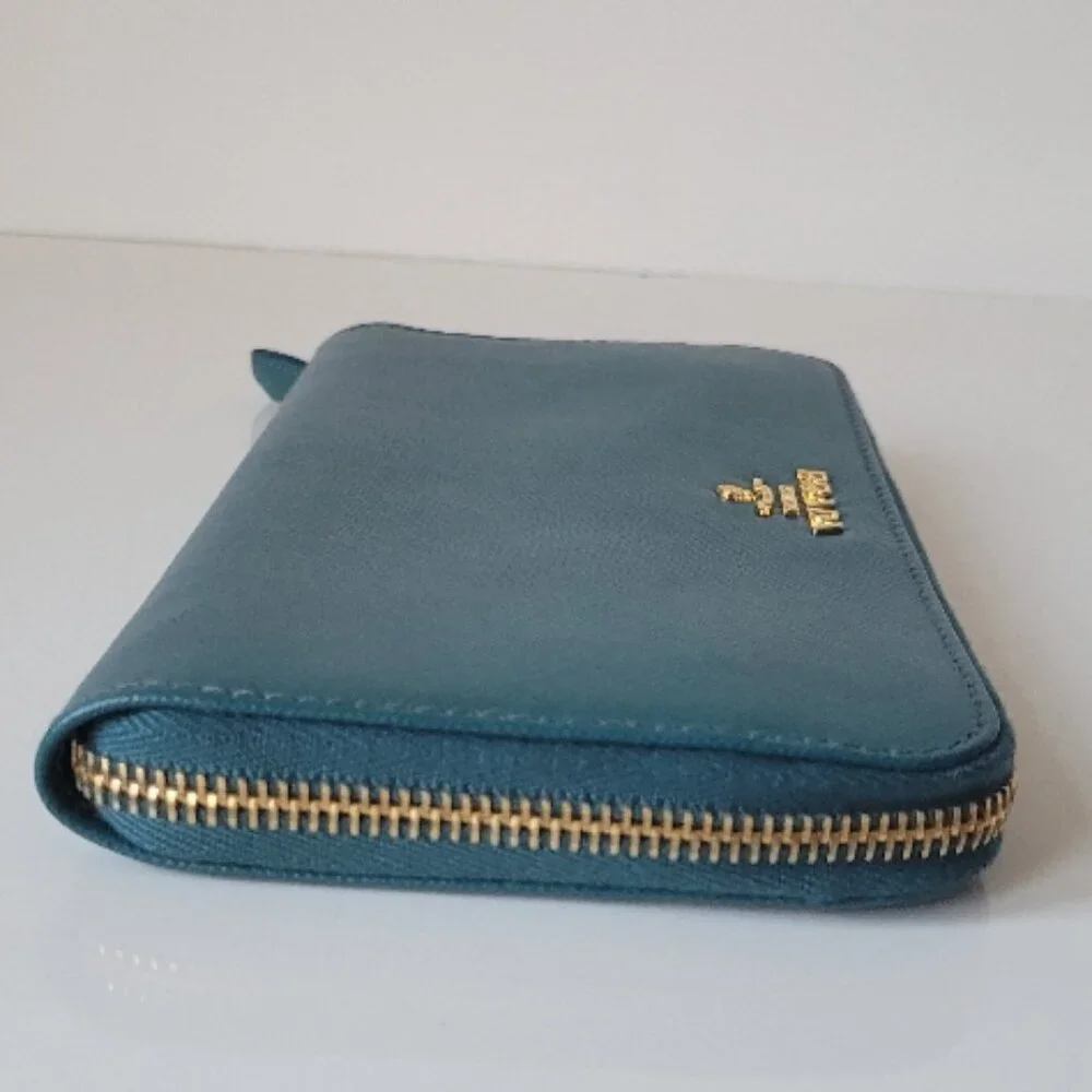 PRADA Saffiano Leather Zip-around Wallet  - Picture 6 of 11